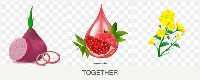 Can you plant onions, pomegranates and calendula together?