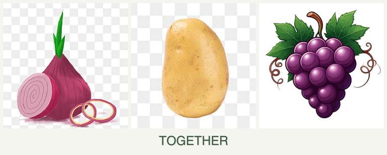 Can you plant onions, potatoes and grapes together?