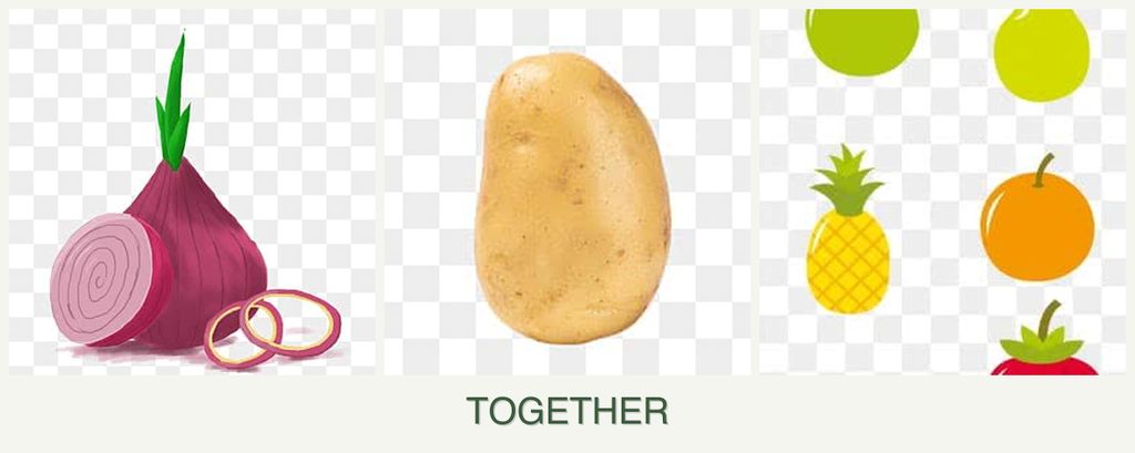 Can you plant onions, potatoes and pears together?