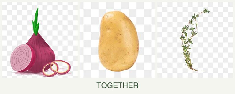 Can you plant onions, potatoes and thyme together?