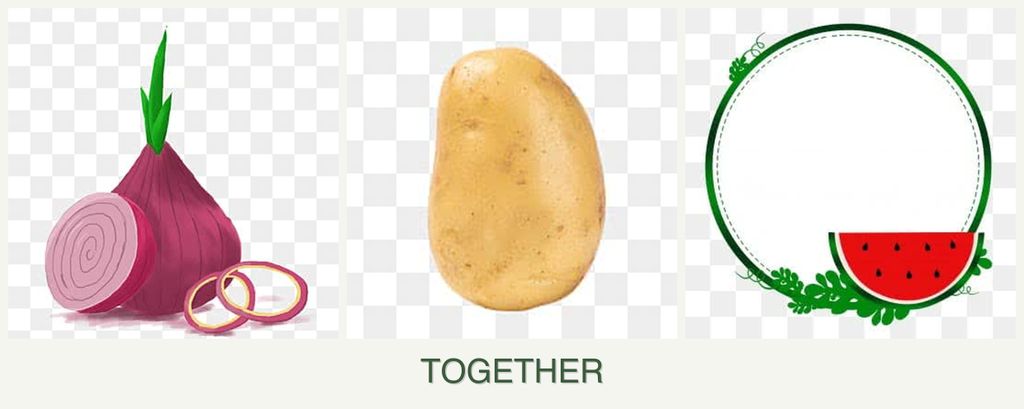 Can you plant onions, potatoes and watermelons together?