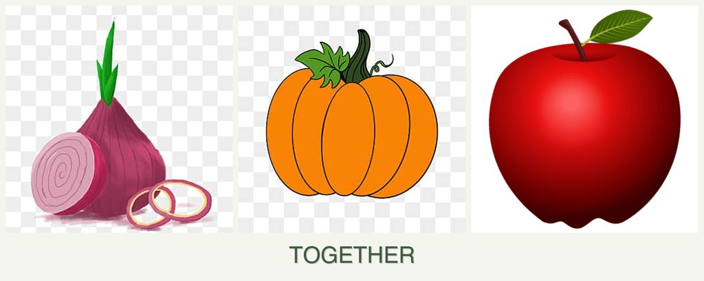 Can you plant onions, pumpkin and apples together?