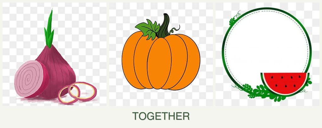 Can you plant onions, pumpkin and watermelons together?