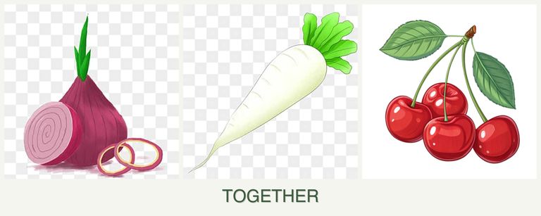 Can you plant onions, radishes and cherries together?