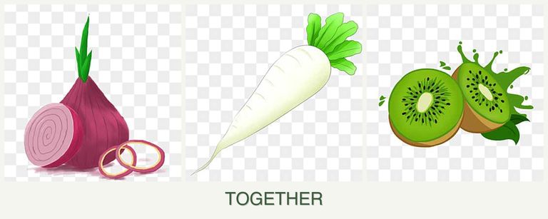 Can you plant onions, radishes and kiwi together?