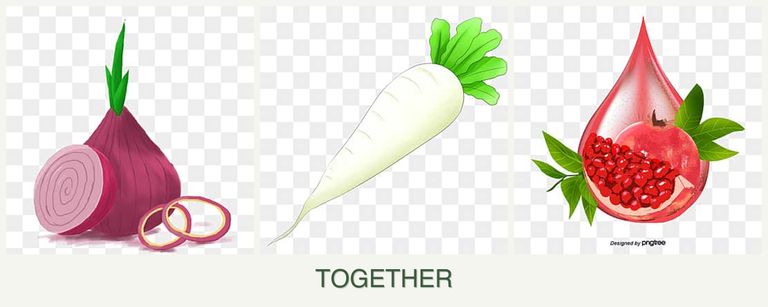 Can you plant onions, radishes and pomegranates together?