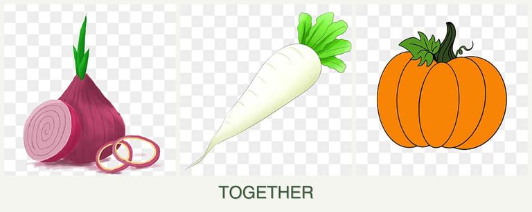 Can you plant onions, radishes and pumpkin together?