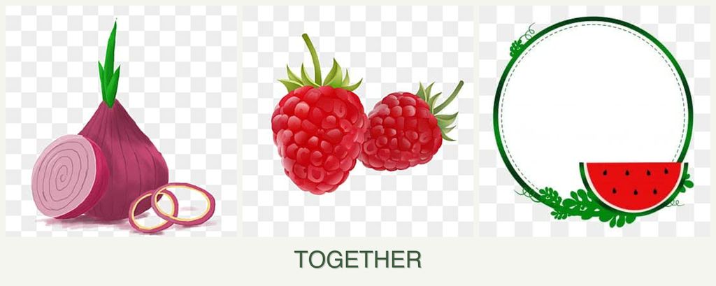 Can you plant onions, raspberries and watermelons together?