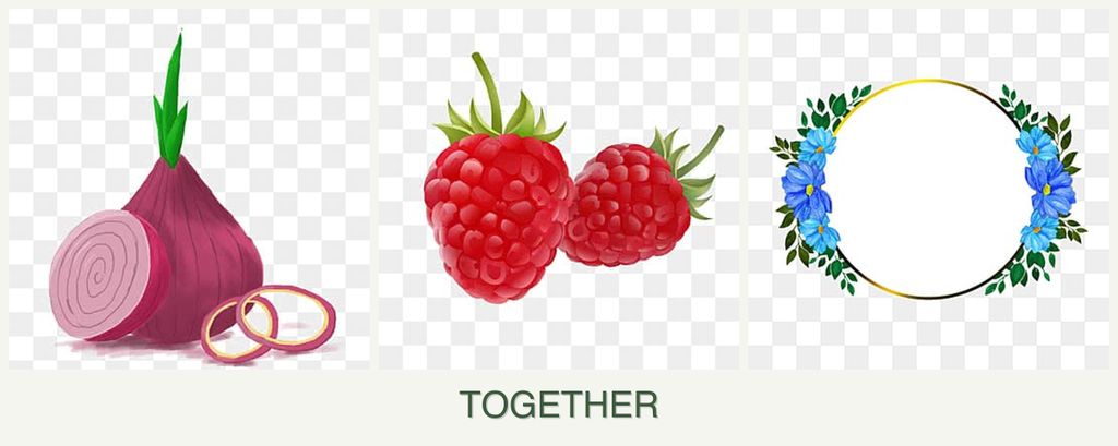 Can you plant onions, raspberries and zinnias together?