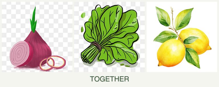 Can you plant onions, spinach and lemons together?