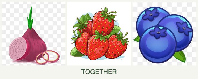 Can you plant onions, strawberries and blueberries together?
