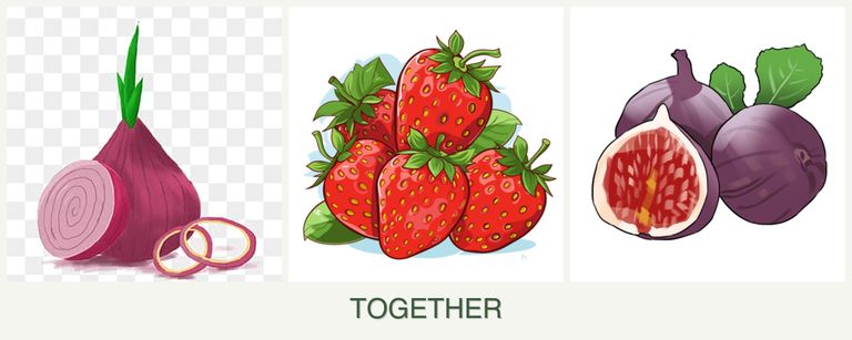 Can you plant onions, strawberries and figs together?