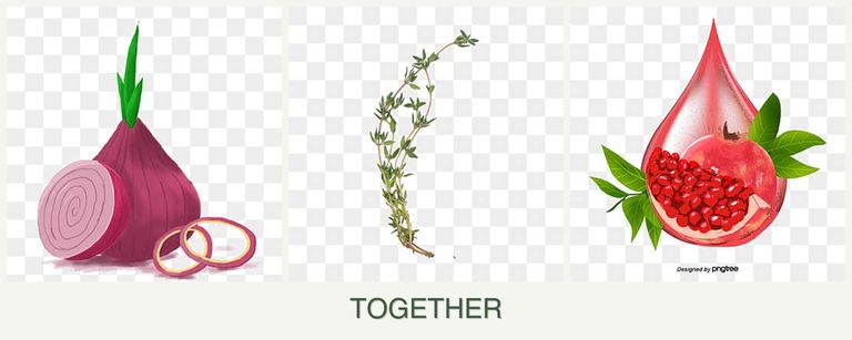 Can you plant onions, thyme and pomegranates together?