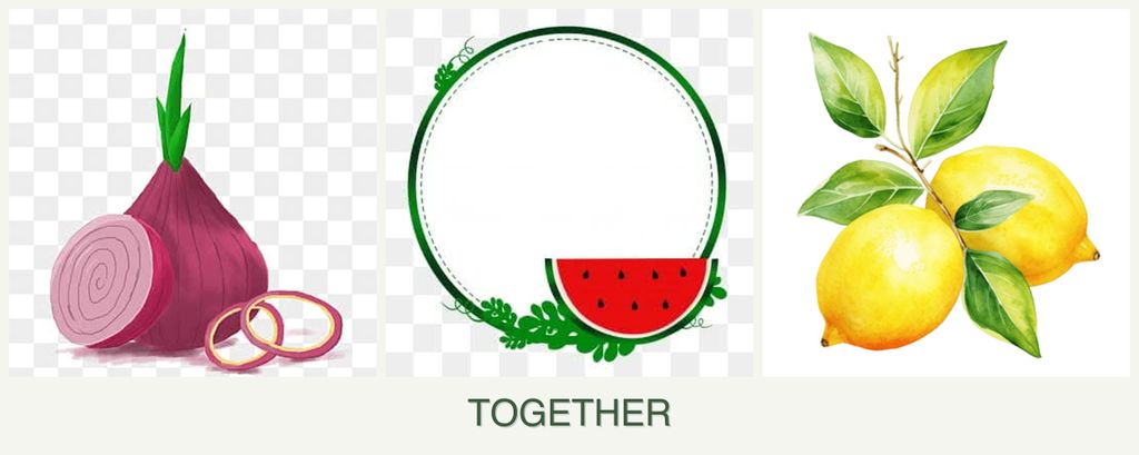 Can you plant onions, watermelons and lemons together?