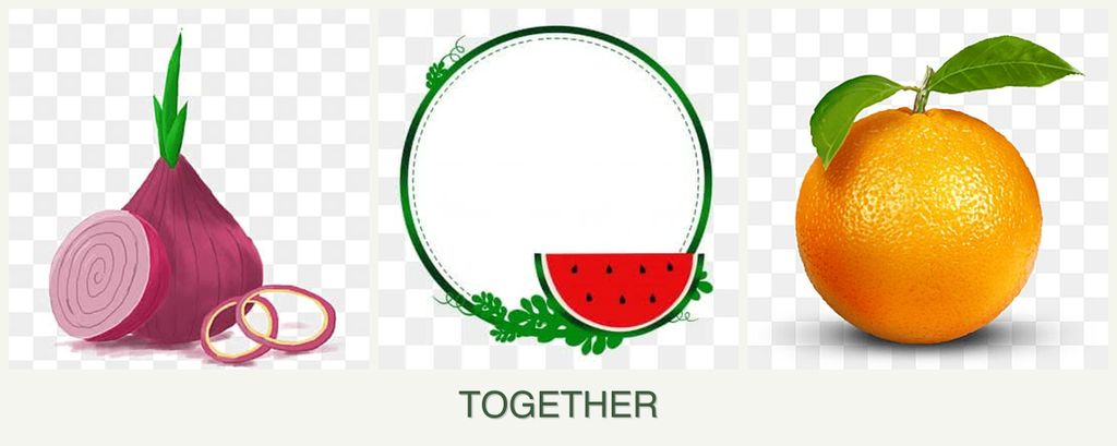 Can you plant onions, watermelons and oranges together?