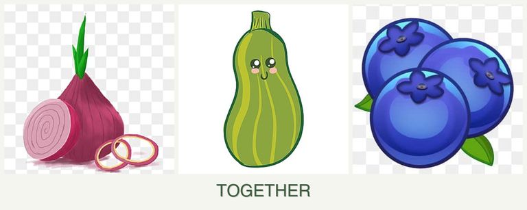 Can you plant onions, zucchini and blueberries together?