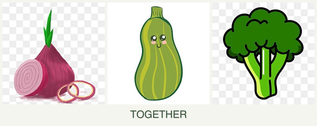 Can you plant onions, zucchini and broccoli together?