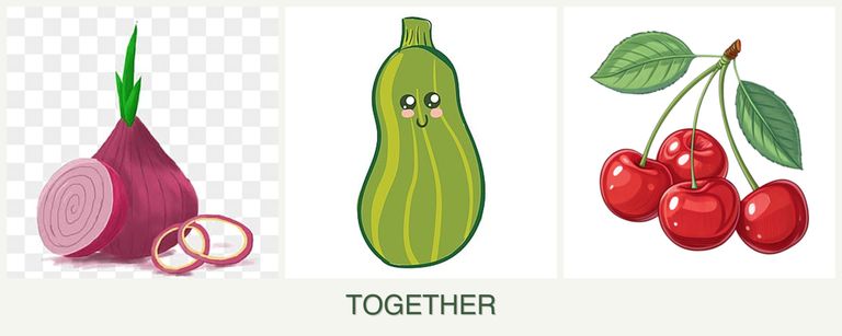 Can you plant onions, zucchini and cherries together?