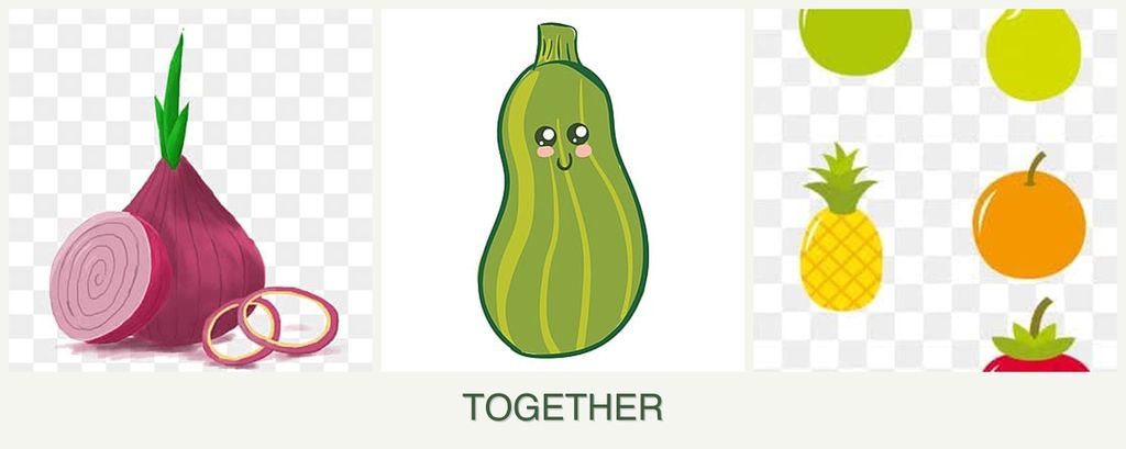 Can you plant onions, zucchini and pears together?