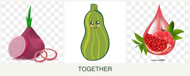 Can you plant onions, zucchini and pomegranates together?