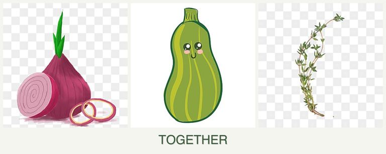 Can you plant onions, zucchini and thyme together?