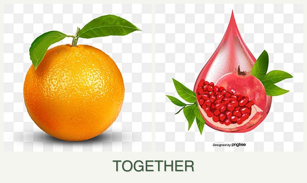 Can you plant oranges and pomegranates together?