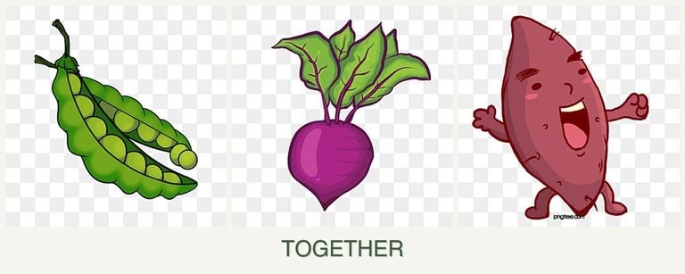Can you plant peas, beets and sweet potatoes together?