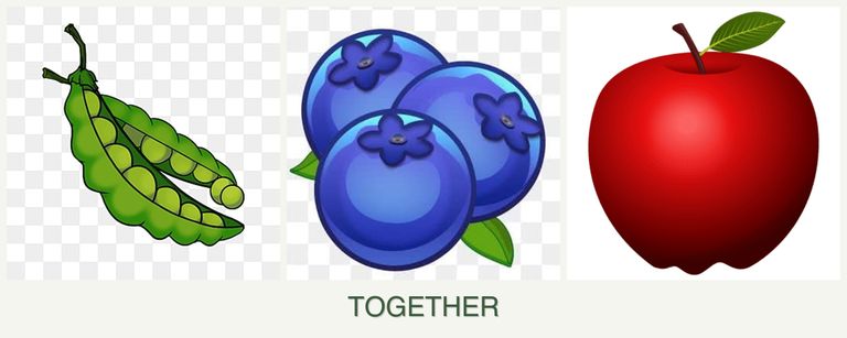 Can you plant peas, blueberries and apples together?