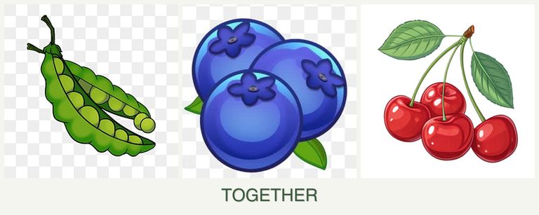 Can you plant peas, blueberries and cherries together?