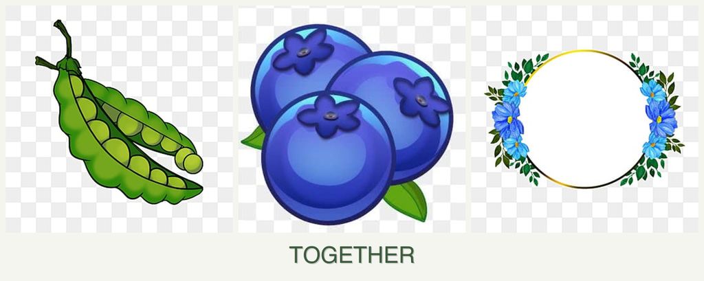 Can you plant peas, blueberries and zinnias together?