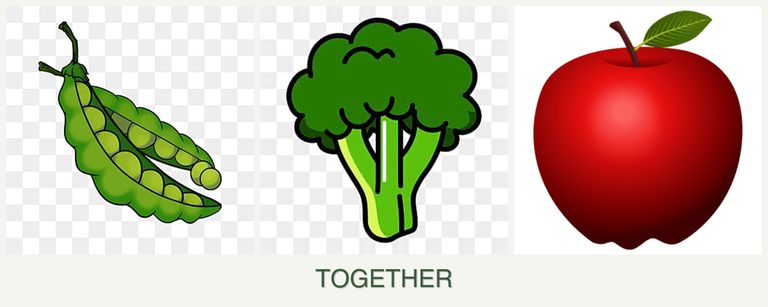 Can you plant peas, broccoli and apples together?