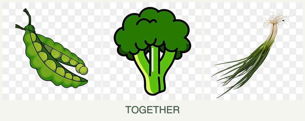 Can you plant peas, broccoli and chives together?