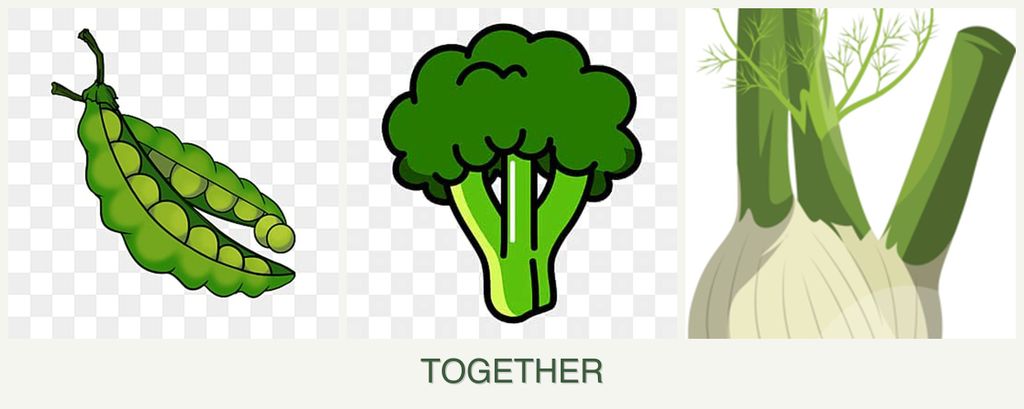 Can you plant peas, broccoli and fennel together?