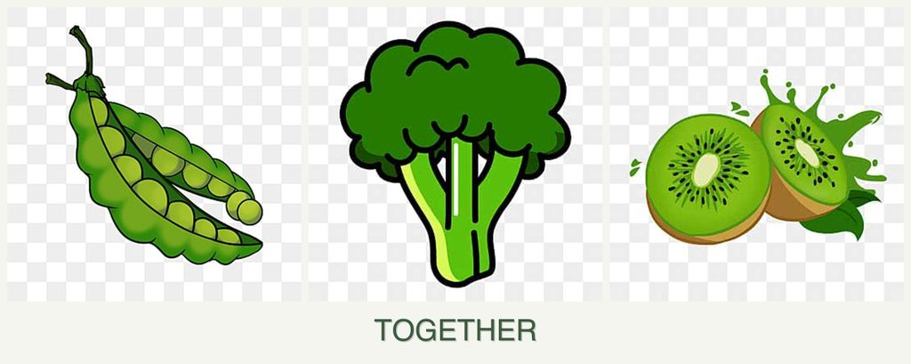 Can you plant peas, broccoli and kiwi together?