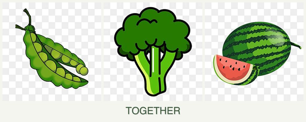Can you plant peas, broccoli and melons together?