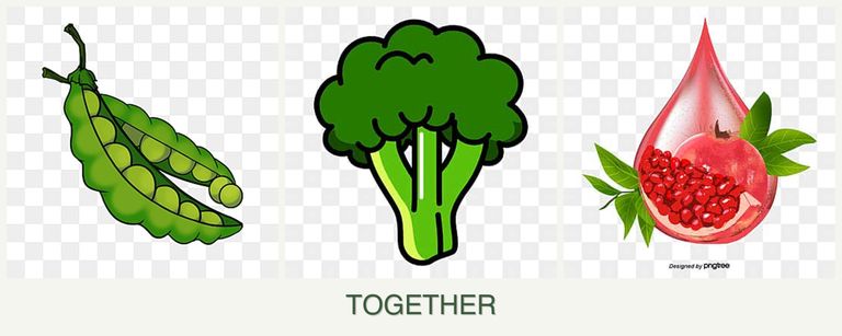 Can you plant peas, broccoli and pomegranates together?
