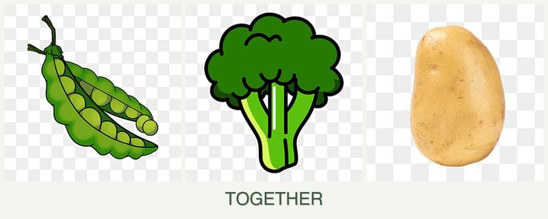 Can you plant peas, broccoli and potatoes together?