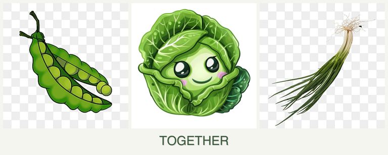 Can you plant peas, cabbage and chives together?