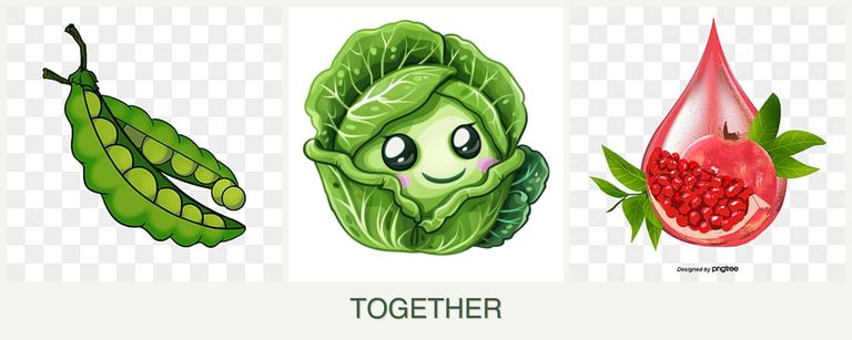 Can you plant peas, cabbage and pomegranates together?