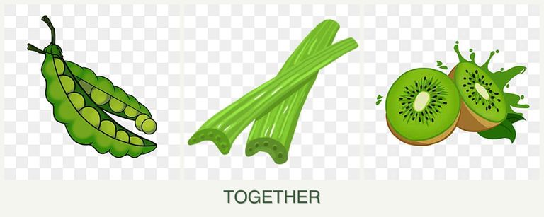 Can you plant peas, celery and kiwi together?