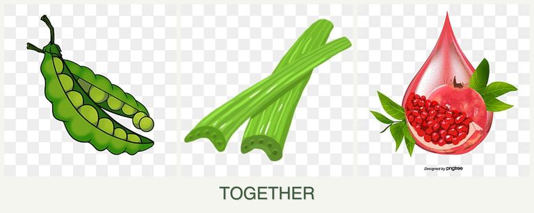 Can you plant peas, celery and pomegranates together?
