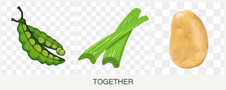 Can you plant peas, celery and potatoes together?
