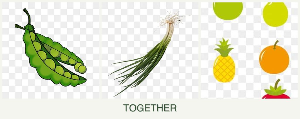 Can you plant peas, chives and pears together?