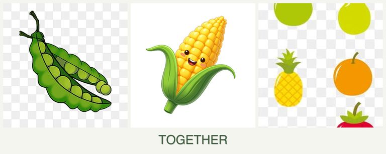 Can you plant peas, corn and pears together?