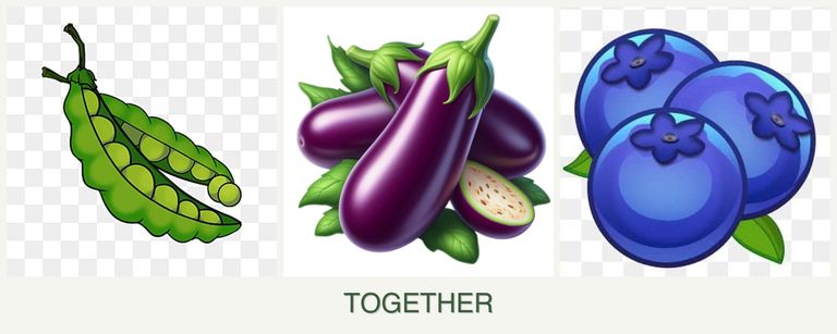 Can you plant peas, eggplant and blueberries together?