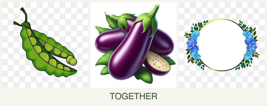 Can you plant peas, eggplant and zinnias together?