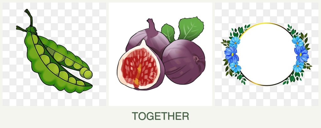 Can you plant peas, figs and zinnias together?