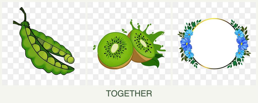 Can you plant peas, kiwi and zinnias together?