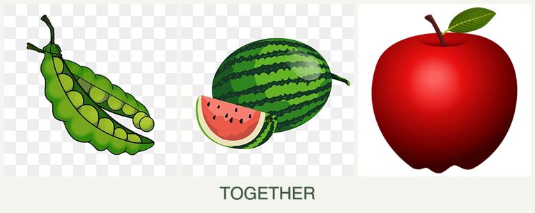 Can you plant peas, melons and apples together?