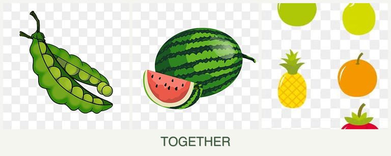 Can you plant peas, melons and pears together?